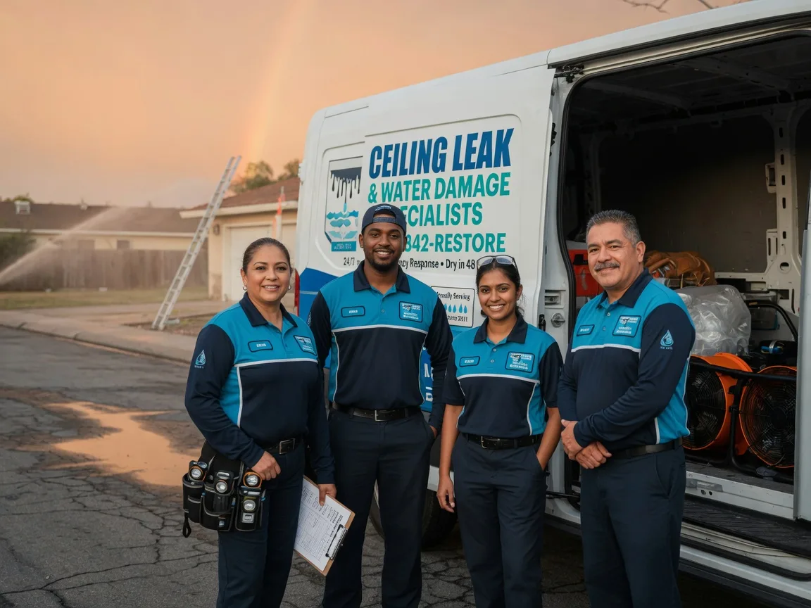 Ceiling Leak Cleanup company in Lakeview, TX
